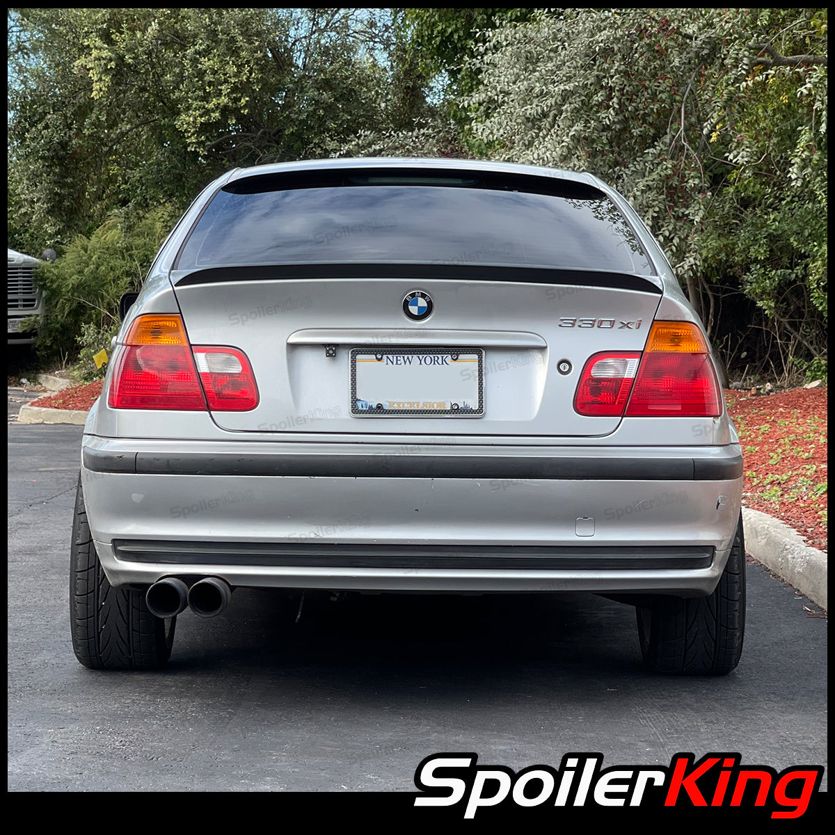 BMW 3 Series E46 4dr 1998-2006 Rear Window Roof Spoiler (284R ...