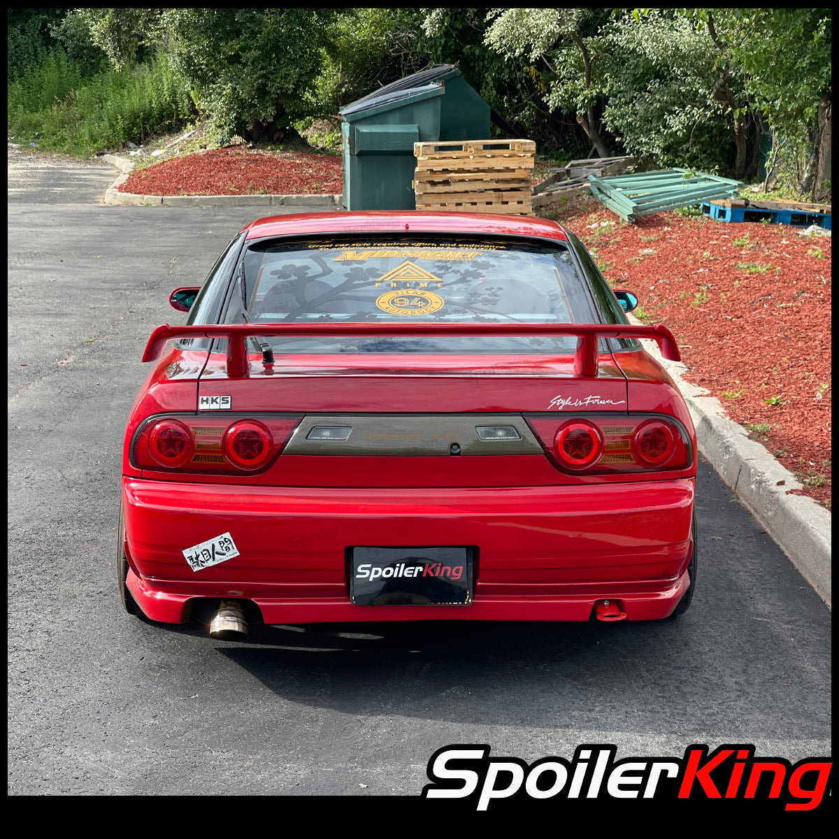 Nissan 240SX 1989-1994 Rear Window Roof Spoiler (467R) – SpoilerKing