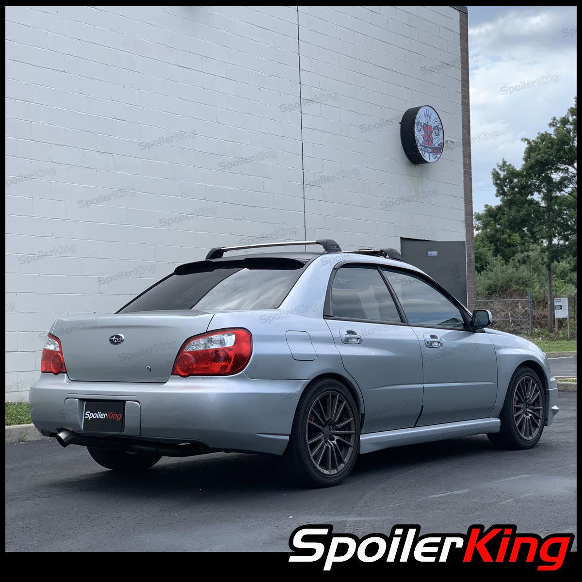 Sti Rear Window Spoiler Subaru WRX STI 2000-2007 Rear Window Roof Spoiler XL w/ Center Cut (38 ...