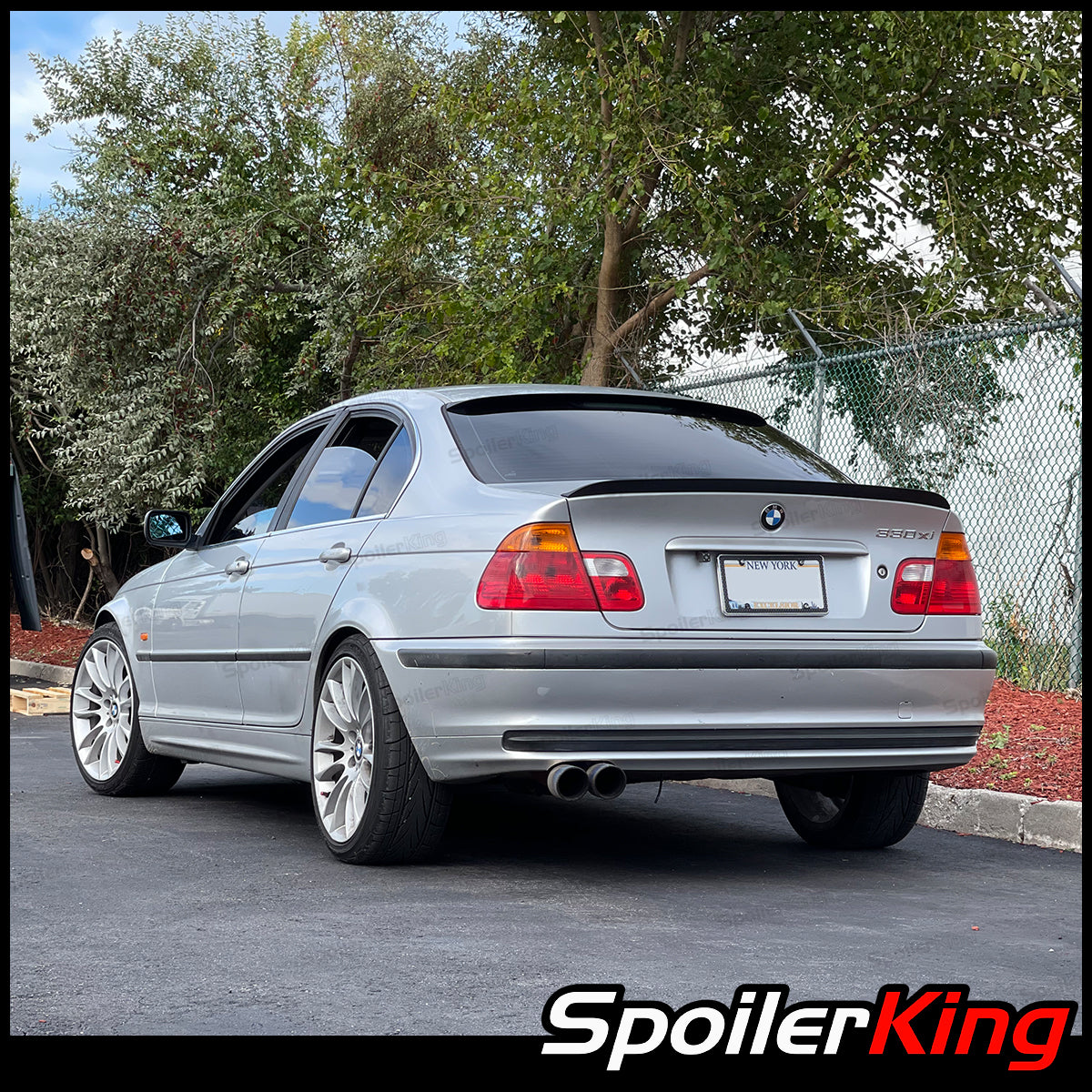 BMW 3 Series E46 4dr 1998-2006 Rear Window Roof Spoiler (284R ...