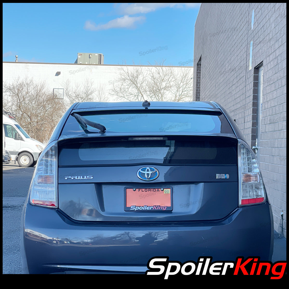 Toyota Prius 2010-2015 Rear Window Roof Spoiler (818R) – SpoilerKing