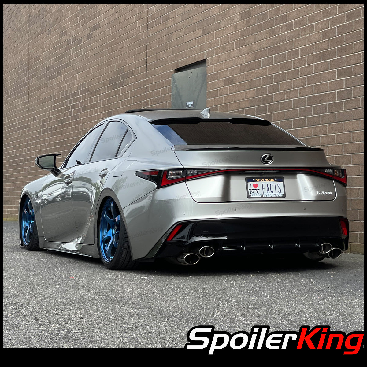 Is500 Rear Lexus IS Series IS300 IS350 IS500 2021-present Rear Window Roof Spoile ...