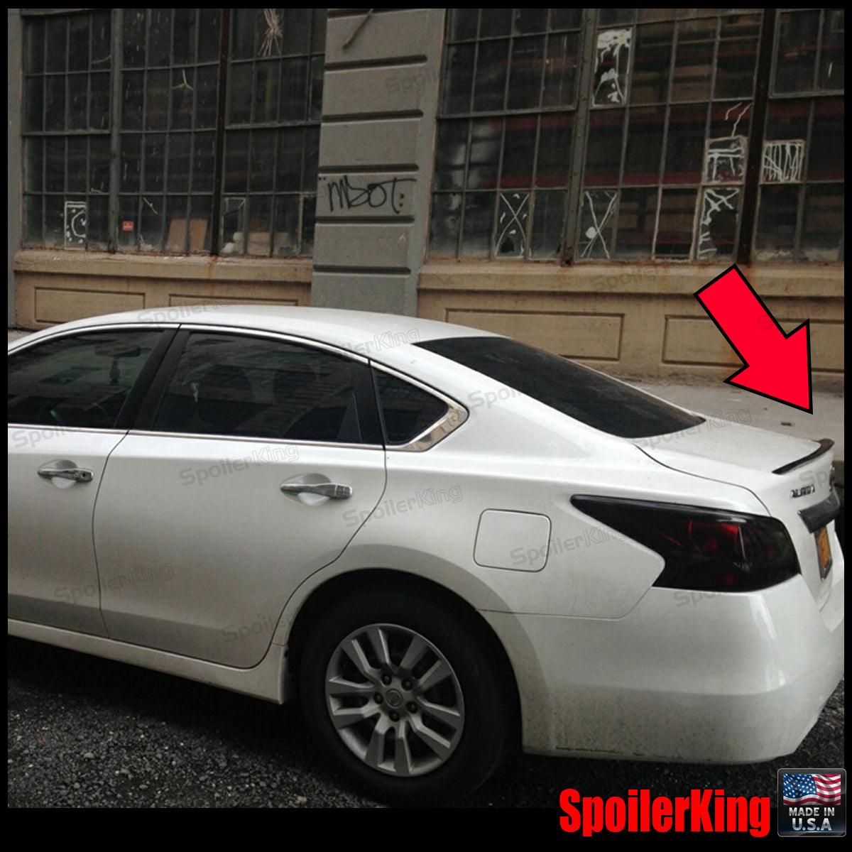 SpoilerKing Trunk Spoiler For Altima 2013-2015 - 284P Unpainted Polyurethane 2 5/8" Wide