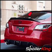 Nissan Altima 2013-2015 Trunk Spoiler w/ Center Cut and Bolt-on (380MC-H) - SpoilerKing