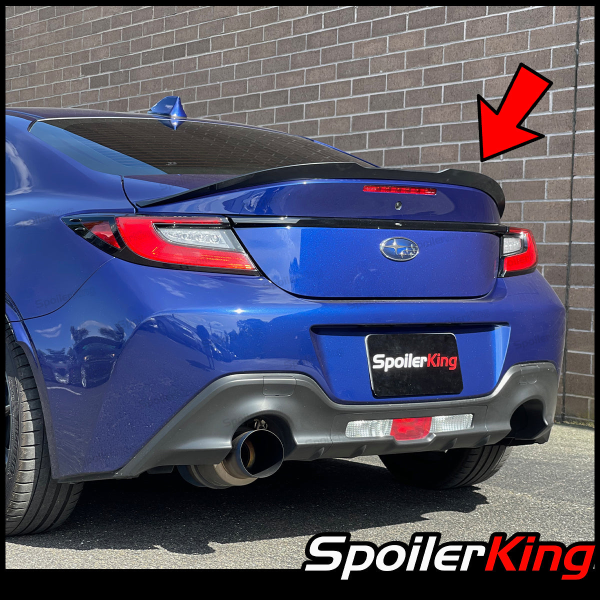 Leg Sports Club Sports Ducktail Spoiler For Toyota GR86, 42% OFF