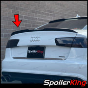 Audi A6/S6 2012-2018 Duckbill Trunk Spoiler w/ Center Cut (284GC) - SpoilerKing