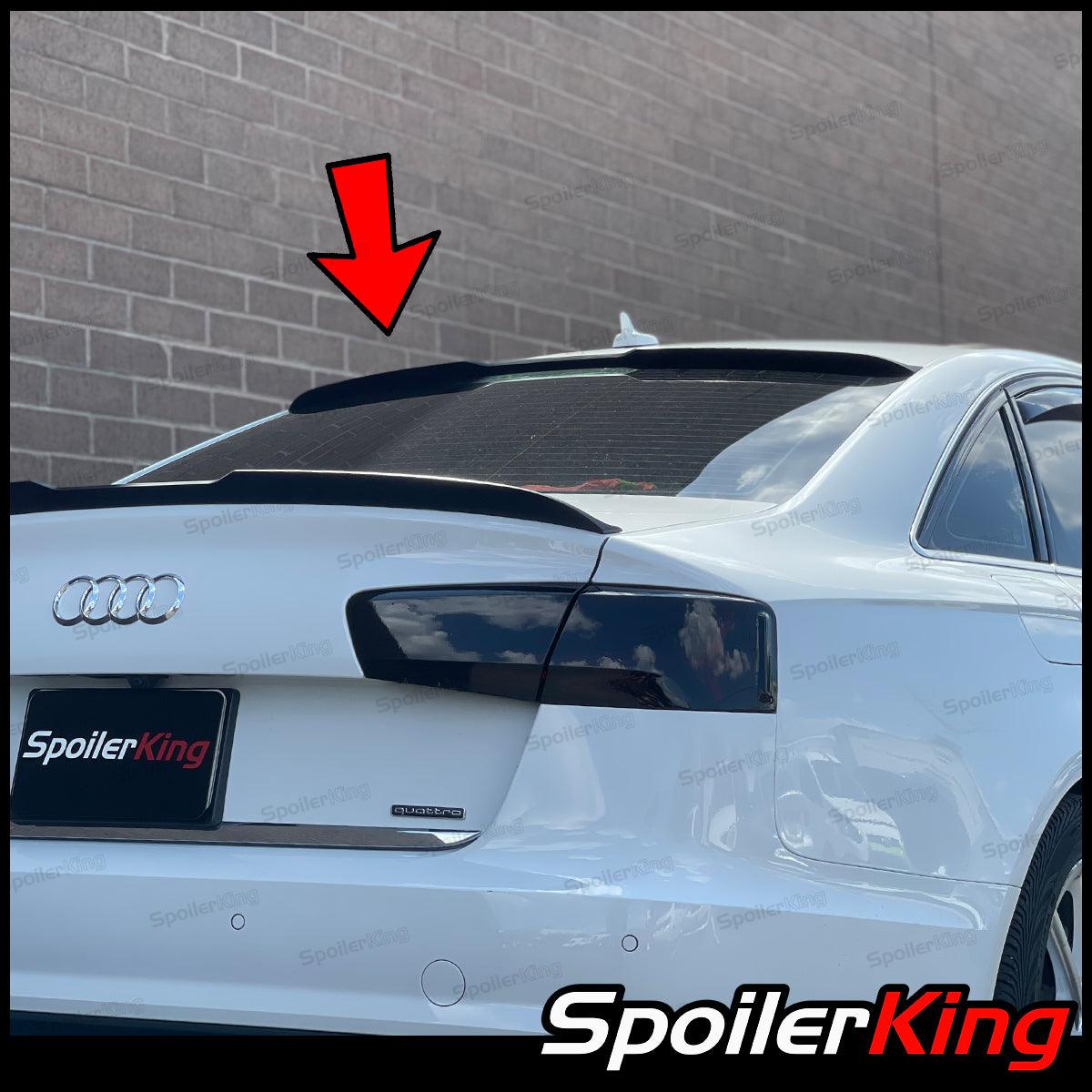 Audi A6/S6 2012-2018 Rear Window Roof Spoiler w/ Center Cut (284RC ...