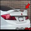 Honda Civic SI 4dr 2013-2015 Factory Spoiler Extension Add-on Gurney Flap Lip (244GFC)