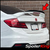 Honda Civic SI 4dr 2013-2015 Factory Spoiler Extension Add-on Gurney Flap Lip (284Q)