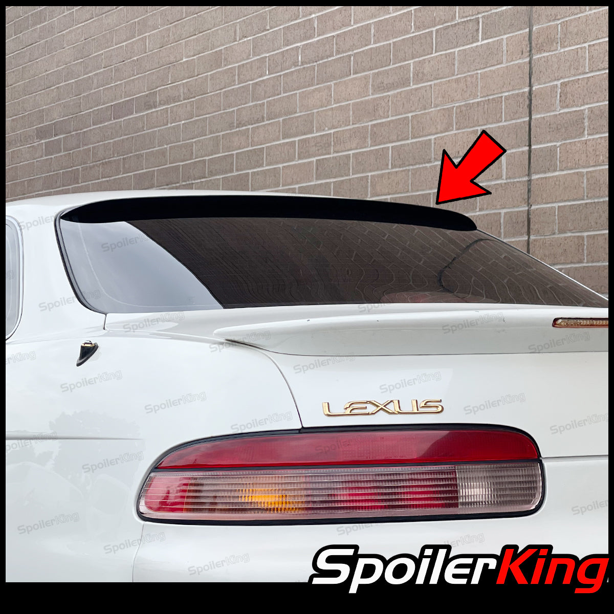 Sc400 Rear Glass Lexus SC Series SC300 SC400 (Z30) 1992-2000 Rear Window Roof Spoiler ...