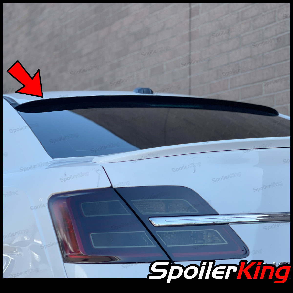 Ford Taurus 2010-2019 Rear Window Roof Spoiler (284R) – SpoilerKing