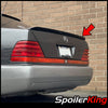 Mercedes Benz S Class W140 1991-1998 Duckbill Trunk Spoiler (284G)