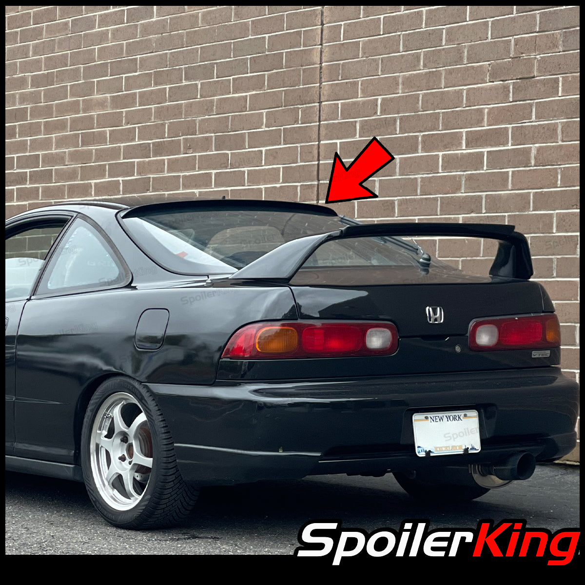 Acura Integra 3dr 1994-2001 Rear Window Roof Spoiler (284R) – SpoilerKing