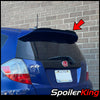 Honda Fit 2009-2014 Gurney Flap Add-on Rear Roof Spoiler w/ Center Cut (284GC)