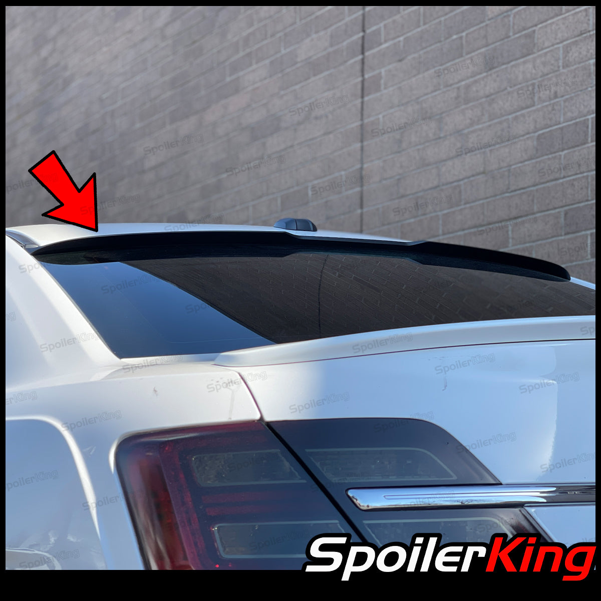 Ford Taurus 2010-2019 Rear Window Roof Spoiler w/ Center Cut (284RC ...