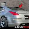 Nissan 350z 2003-2008 Rear Window Roof Spoiler w/ Center Cut (467TC)