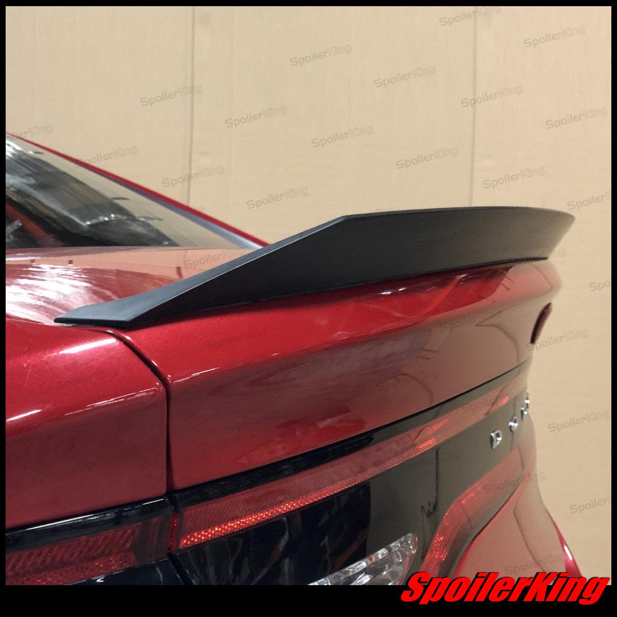 SpoilerKing 380B Rear Duckbill Trunk Spoiler For Dodge Dart 2012-2016 – Unpainted Flat Black