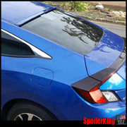 Honda Civic 2dr 2016-2021 Rear Window Roof Spoiler (818R) - SpoilerKing