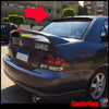 Mitsubishi Lancer 2001-2007 Rear Window Roof Spoiler XL (380R) - SpoilerKing