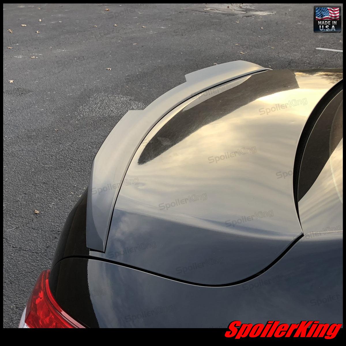 Matte Black Trunk Spoiler With LED Brake Light For 2009-2015 Nissan Maxima - OE Style