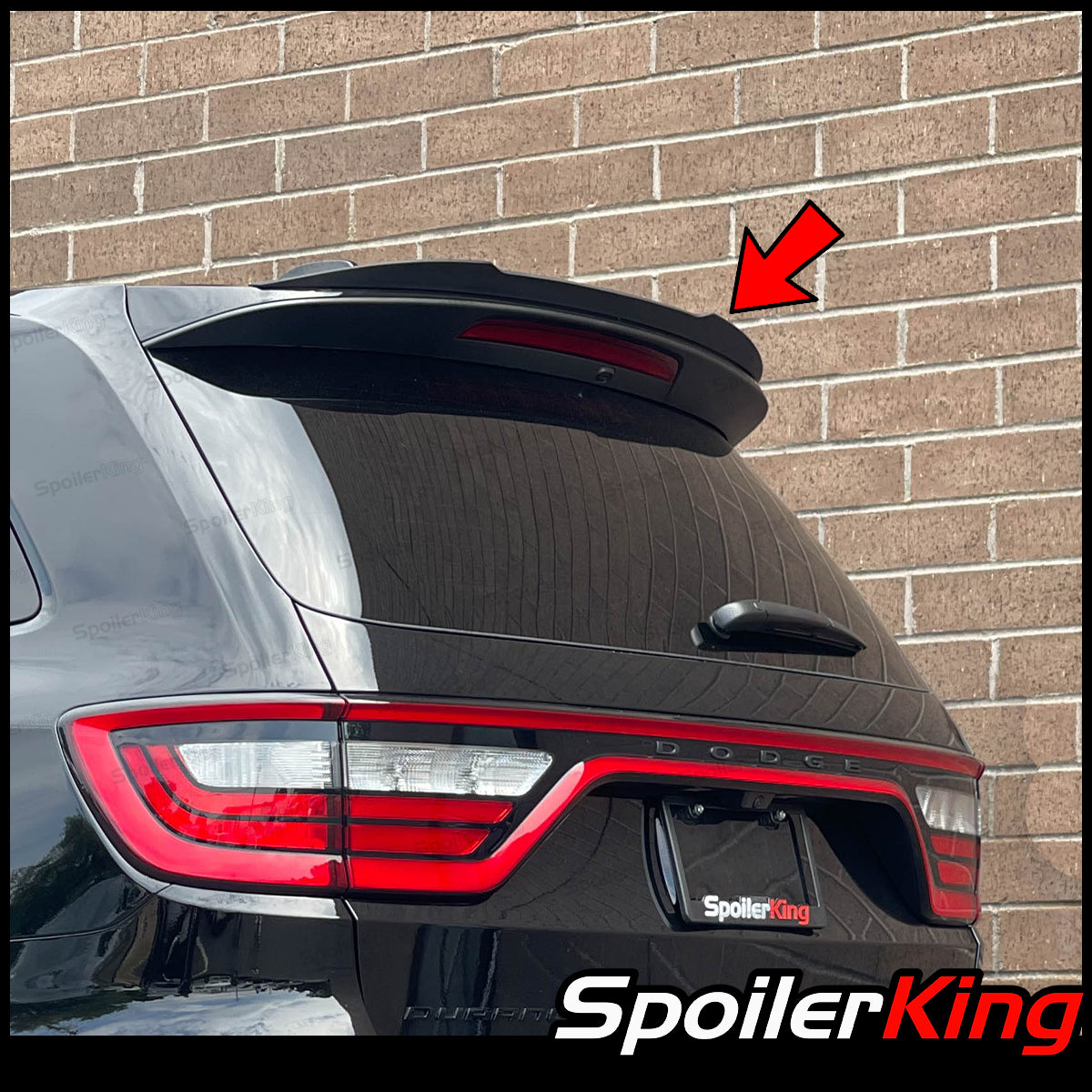 Durango Raceway Spoiler Dodge Durango 2021-present Add-on Rear Roof Spoiler Long Version (284K ...