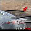 Tesla Model S 2012-present Rear Window Roof Spoiler w/ Center Cut (284RC)