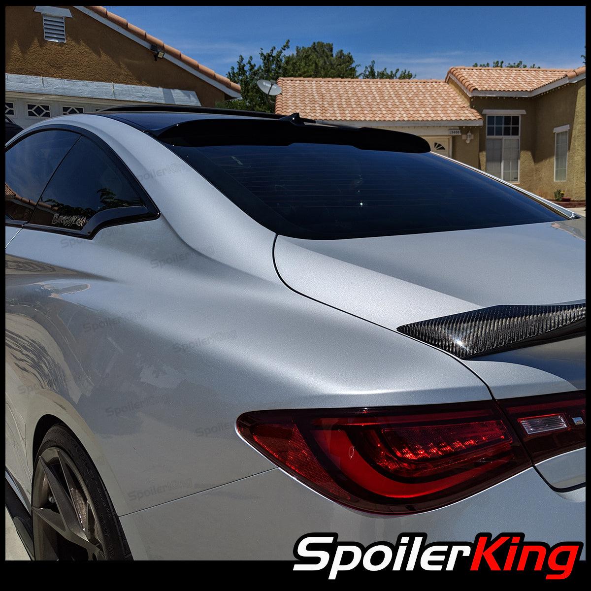 INFINITI Q60 2017-2022 Rear Window Roof Spoiler XL w/ Center Cut (380R ...
