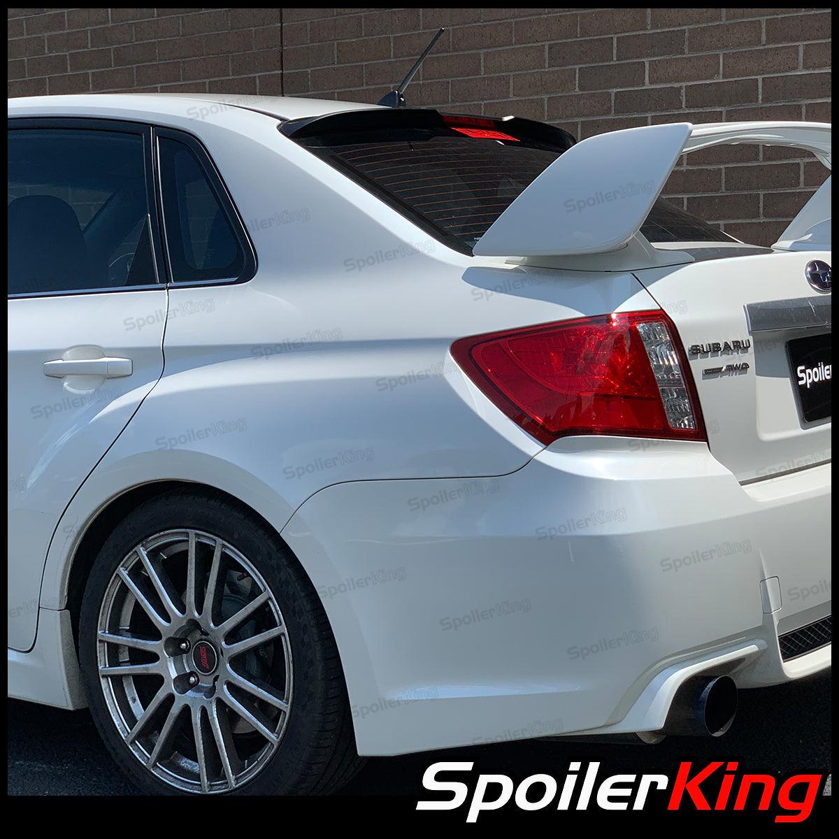 Sti Rear Window Spoiler Subaru WRX STI 2008-2014 Rear Window Roof Spoiler XL w/ Center Cut (38 ...