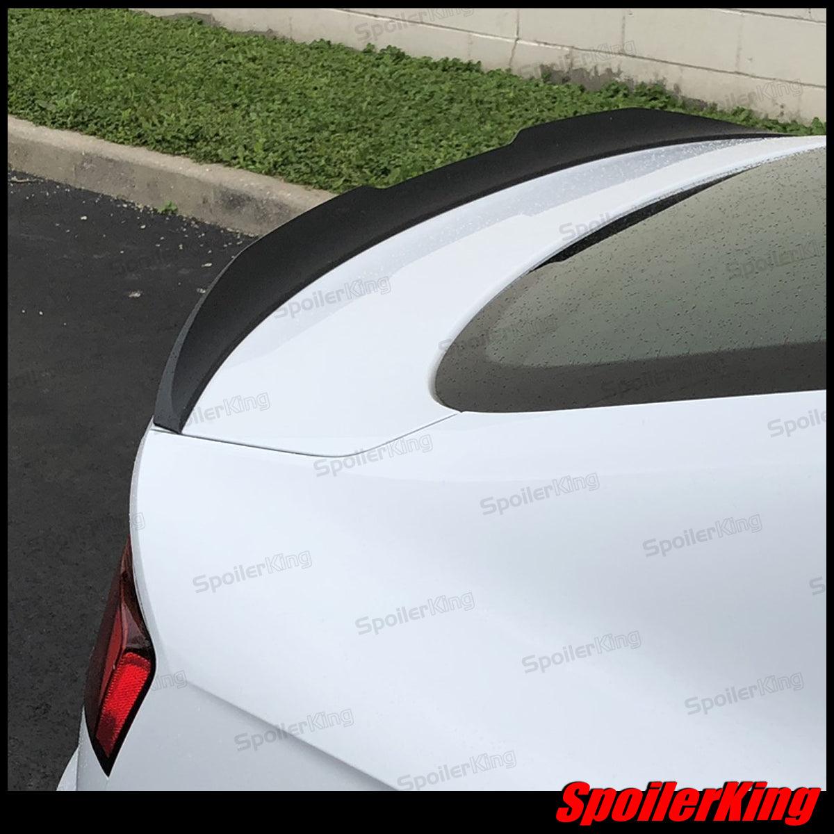 ECCPP Real Carbon Fiber Trunk Spoiler For 2017-2020 Audi A5 S5 Coupe – Gloss Black, Self-Adhesive