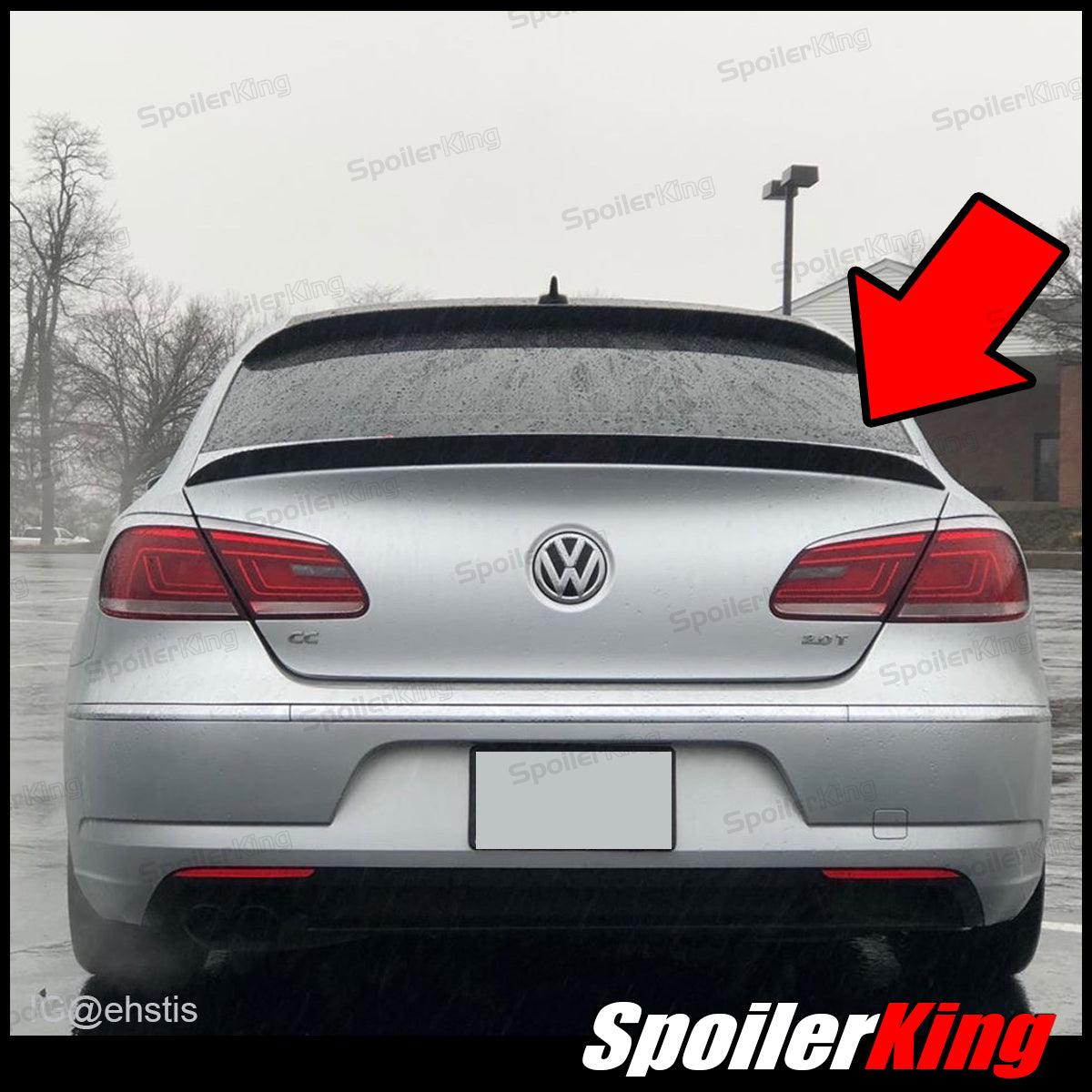 SpoilerKing Duckbill Trunk Lip Spoiler For VW CC 2008-2018 - Unpainted, No Drilling Required