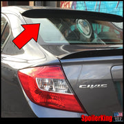 Honda Civic 4dr 2012-2015 Rear Window Roof Spoiler XL (380R) - SpoilerKing