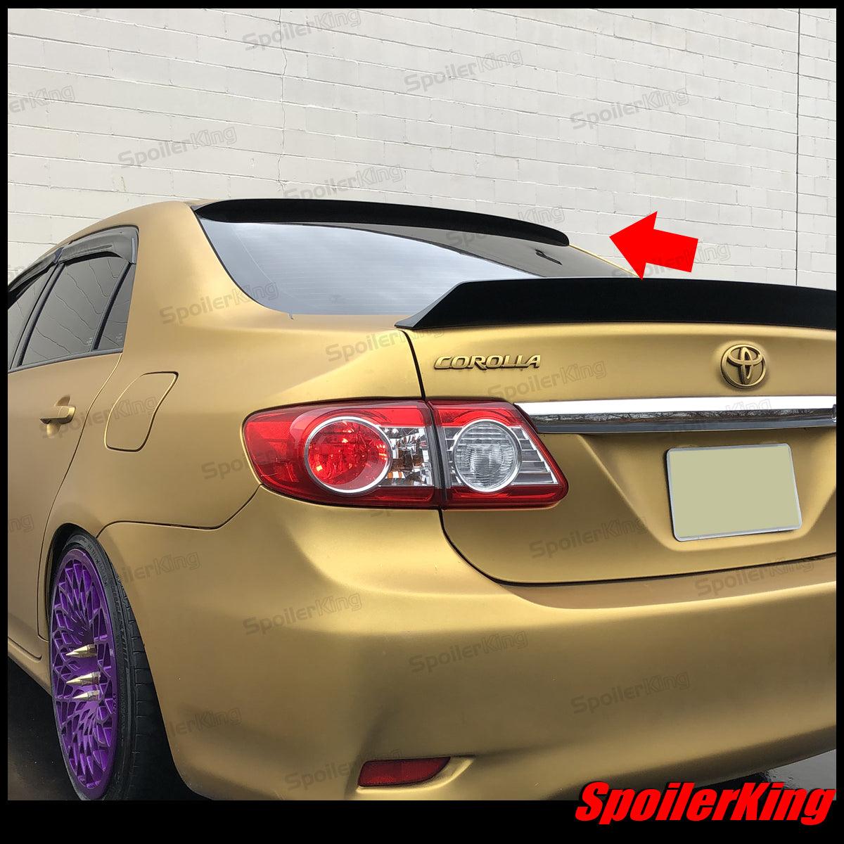 Toyota Corolla 2011-2013 Rear Window Roof Spoiler (284R) – SpoilerKing