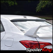 Toyota Corolla 2014-2019 Rear Window Roof Spoiler w/ Center Cut (380RC) - SpoilerKing