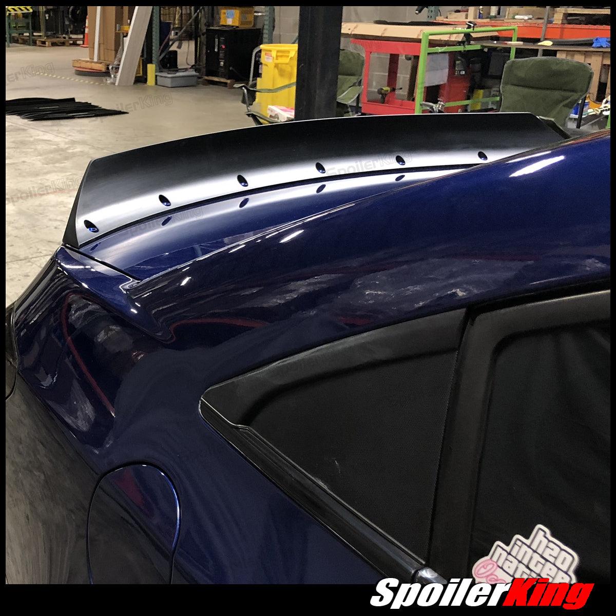 Painted Black Trunk Spoiler For 2010-2015 Chevy Cruze & 2005-2010 Scion TC – ABS Plastic