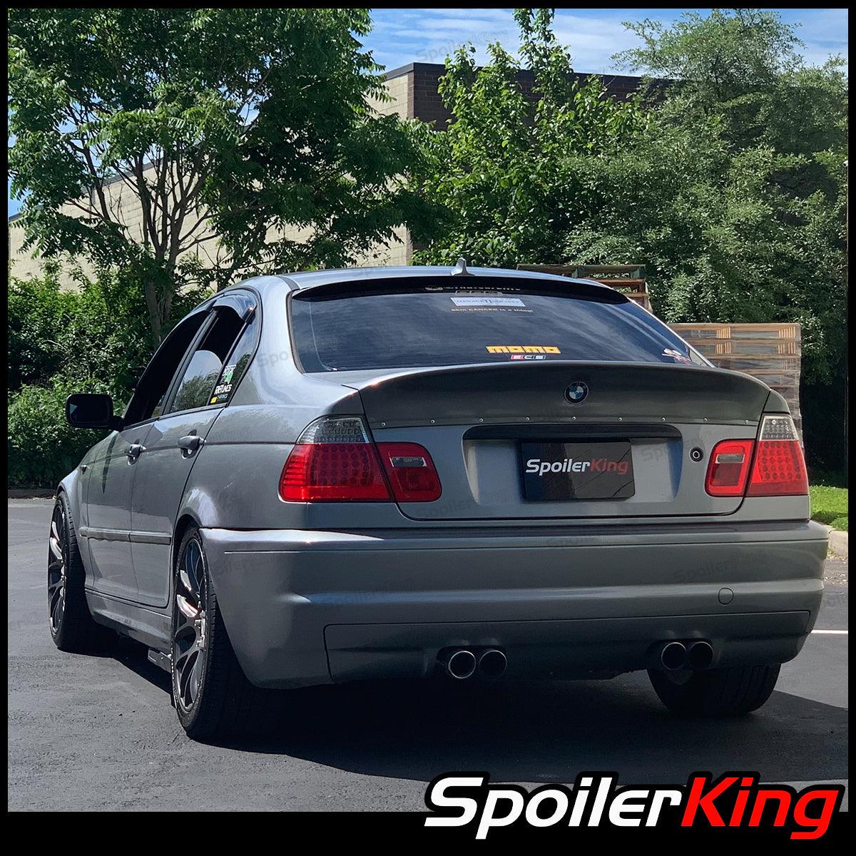 BMW 3 Series E46 4dr 1998-2006 Rear Window Roof Spoiler (284R)