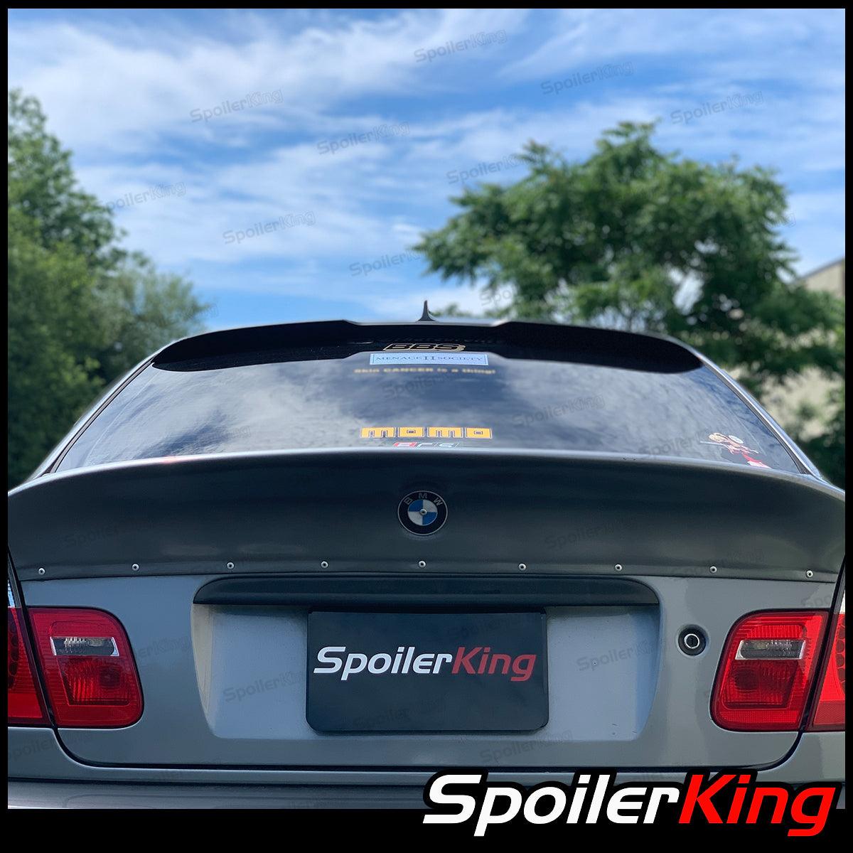 BMW 3 Series E46 4dr 1998-2006 Rear Window Roof Spoiler XL w/ Center C ...