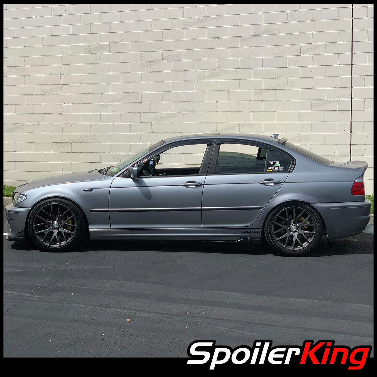 BMW 3 Series E46 4dr 1998-2006 Rear Window Roof Spoiler XL w/ Center C ...