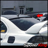 Mitsubishi Lancer Evolution 2008-2015 Rear Window Roof Spoiler w/ Center Cut (818RC) - SpoilerKing