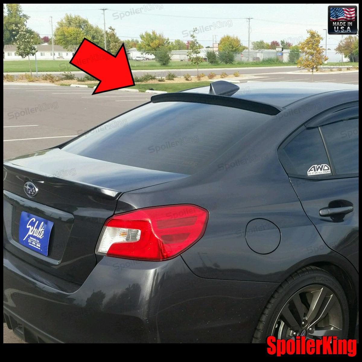 Sti Rear Window Spoiler Subaru WRX STI 2015-2021 Rear Window Roof Spoiler (284R) – SpoilerKing