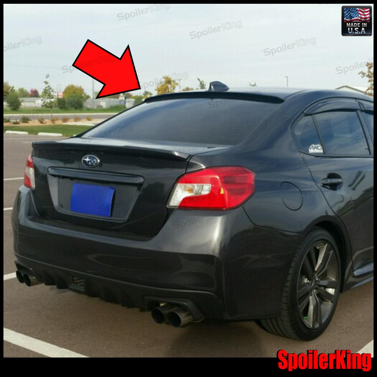Sti Rear Window Spoiler Subaru WRX STI 2015-2021 Rear Window Roof Spoiler (284R) – SpoilerKing