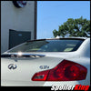 Infiniti G37 (V36) 4dr Sedan 2007-2015 Rear Window Roof Spoiler w/ Center Cut (818RC) - SpoilerKing