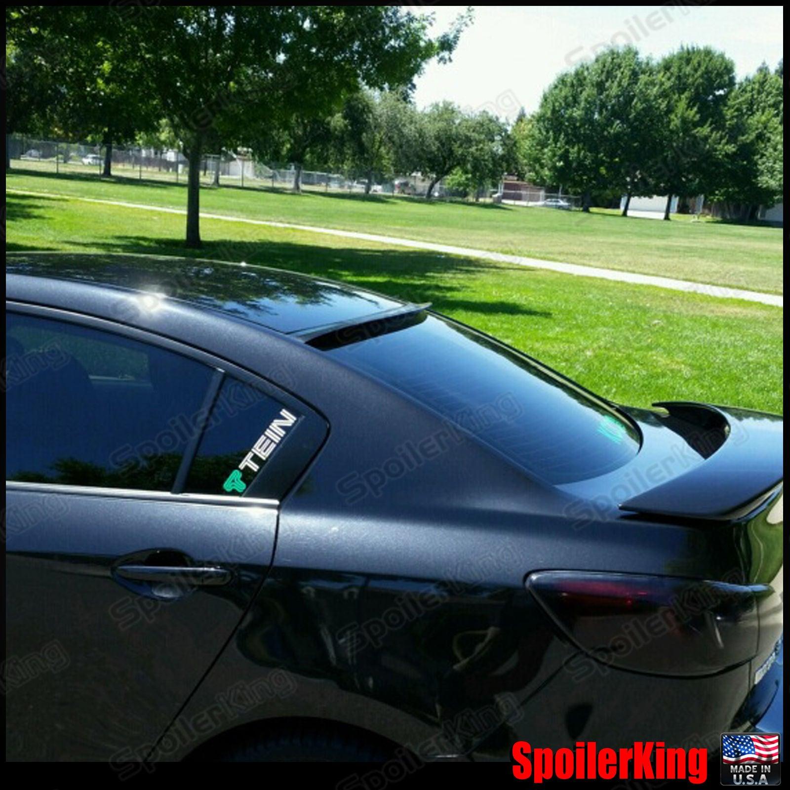 Sedans Rear Windshield Mazda 3 4dr Sedan 2010-2013 Rear Window Roof Spoiler (284R) – SpoilerKing