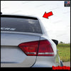 Volkswagen Passat 2012-present Rear Window Roof Spoiler (818R) - SpoilerKing