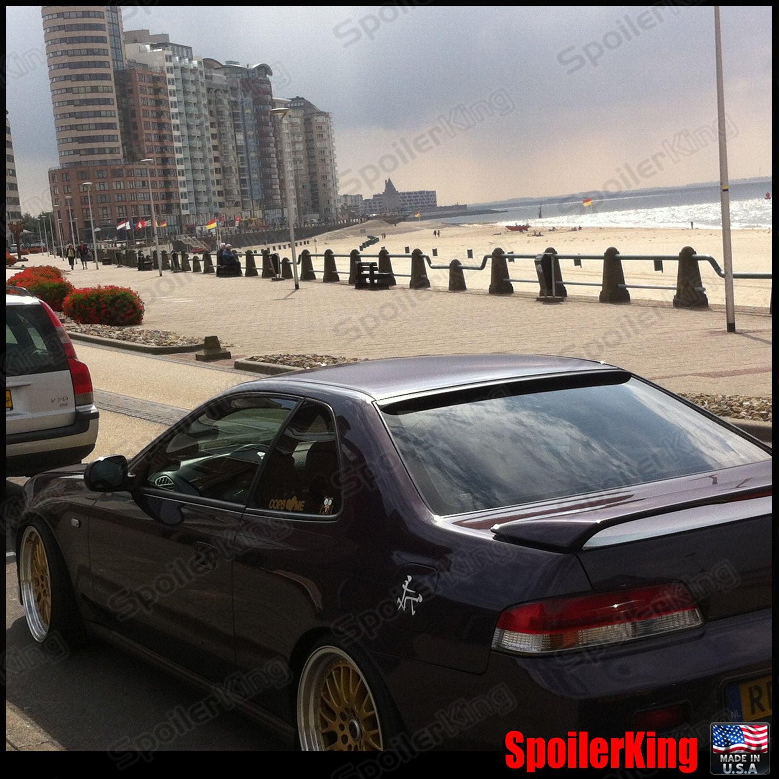 thumbnail image 2 of SpoilerKing #380R Rear Window Roof Spoiler For Honda Prelude 1997-2001 - Unpainted Flat Black 2 of 6