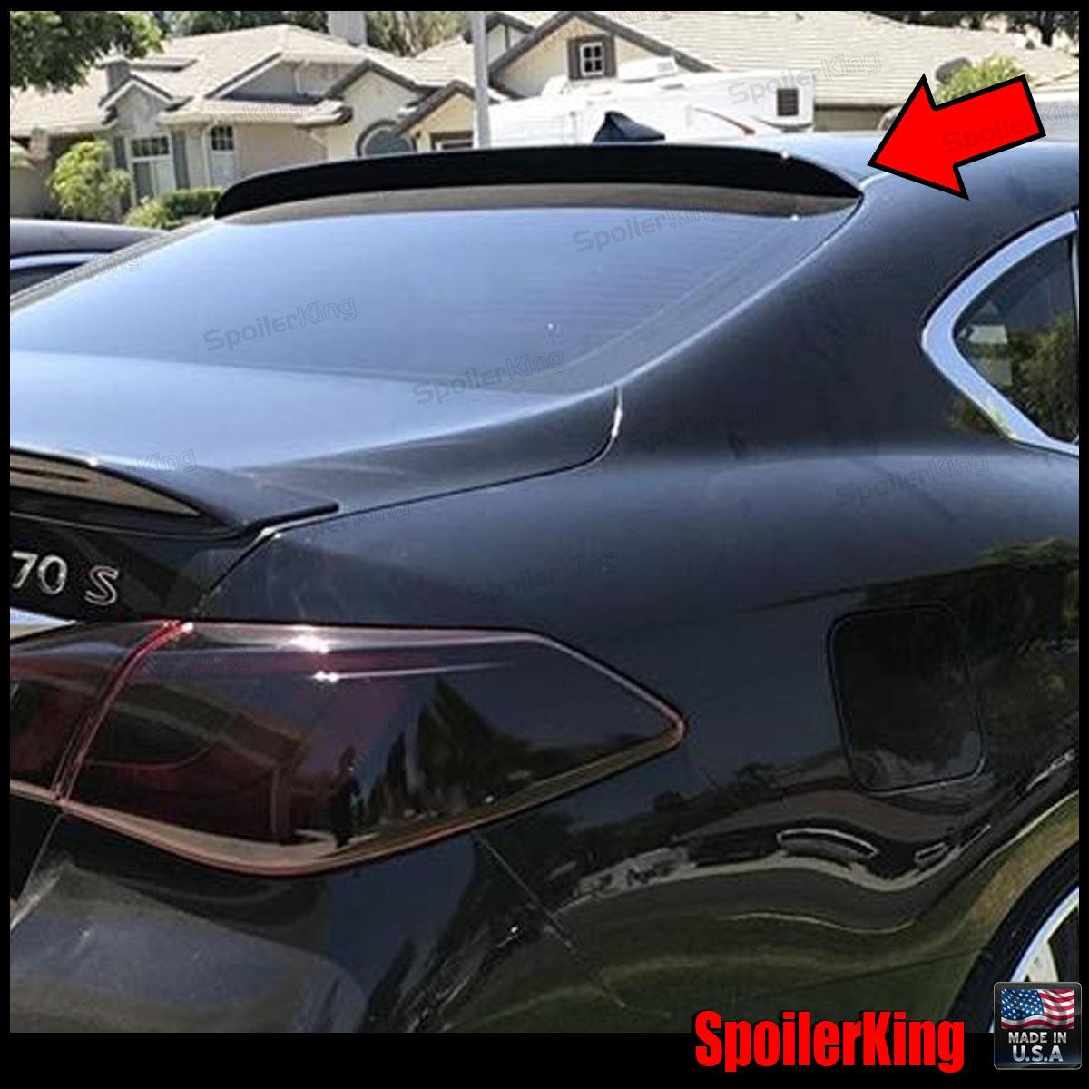 Infiniti M37/M56/Q70 (Y51) 2011-2019 Rear Window Roof Spoiler XL (380R ...