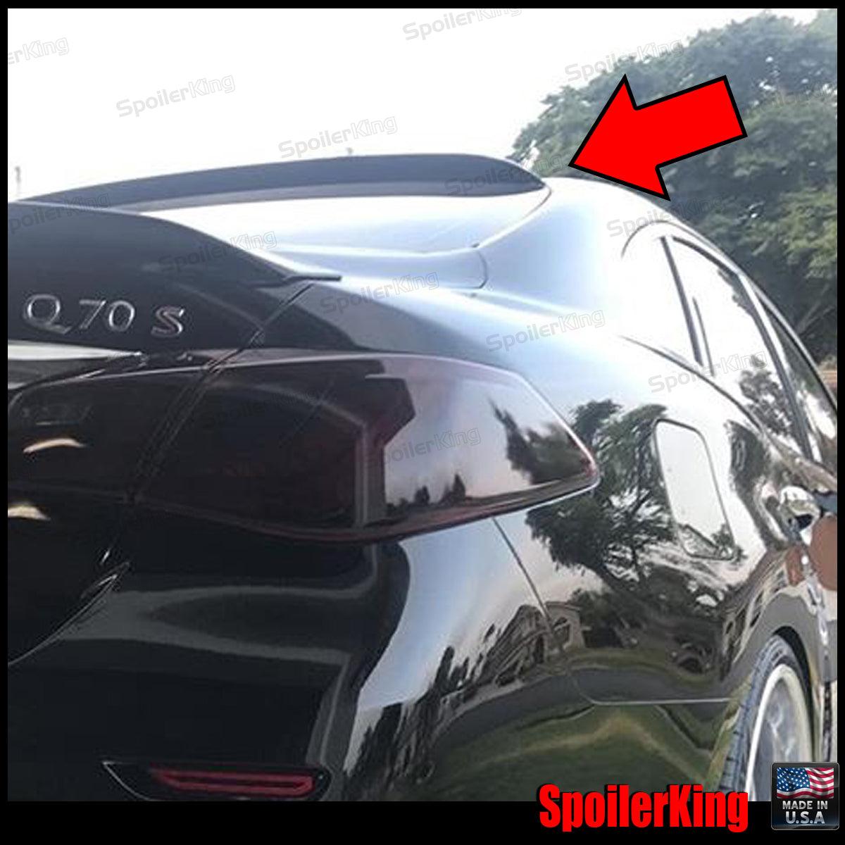 Infiniti M37/M56/Q70 (Y51) 2011-2019 Rear Window Roof Spoiler XL (380R ...