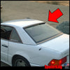 Mercedes Benz SL Class R129 1990-1997 Rear Window Roof Spoiler (284R) - SpoilerKing