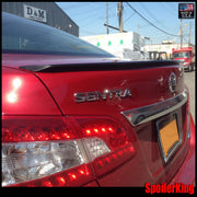 Nissan Sentra 2013-2019 Trunk Lip Spoiler (818L) - SpoilerKing