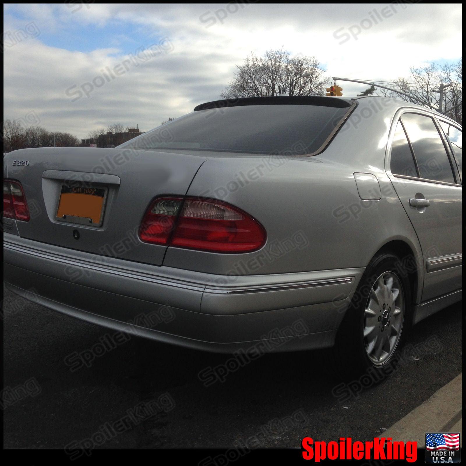thumbnail image 2 of IKON MOTORSPORTS Painted Matte Black Rear Roof Spoiler For 1996-2002 Mercedes W210 E-Class 2 of 5