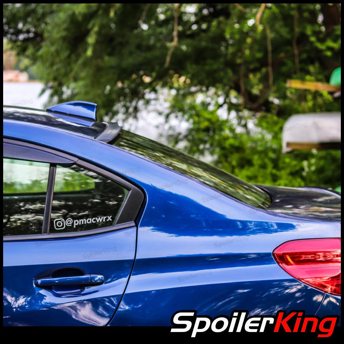 Sti Rear Window Spoiler Subaru WRX STI 2015-2021 Rear Window Roof Spoiler w/ Center Cut (818RC ...